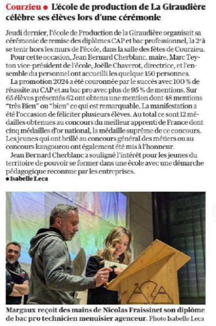 REMISE DIPLOMES